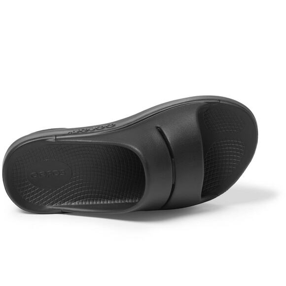 Oofos Ooahh Slide Sandals Black - 13 Mens/15 Womens - Picture 6 of 7